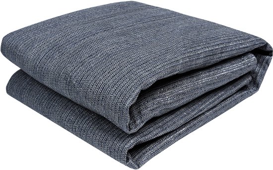 Aufun luifeltapijt, outdoor campingmat tapijt voor gemaakt van HDPE, 250x250cm