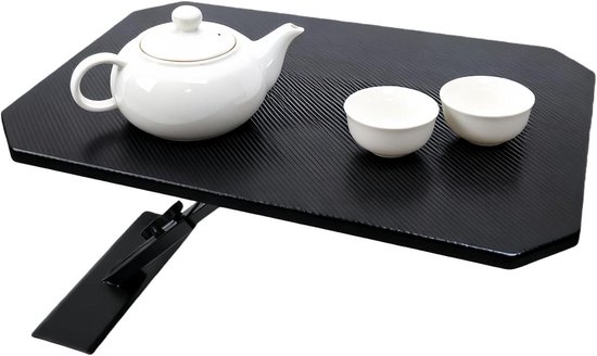 Auto Dienblad - Kofferbak Tafel - Eten Onderweg - 180 Graden Verstelbaar - 74 x 44 cm - Koolstofvezel