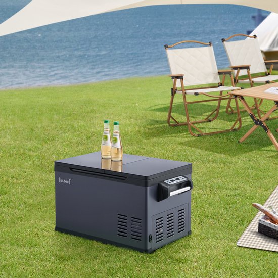 Auto koelbox Alberona elektrisch blauwgrijs 70x39x36,5 cm 35 L in.tec van in.tec