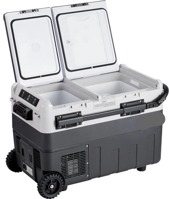 Auto Koelkast - Camping Koelkast - Auto Koelbox Compressor - Draagbare - 12V/24V - 40L - Snelle Koeling - Energiezuinig - Voor Auto - Camper - en Boot