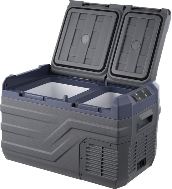 Auto Koelkast - Camping Koelkast - Draagbare Auto Koelbox - Compressor Koelkast 12V/24V - 25L - Snelle Koeling - Energiezuinig - Voor Auto - Camper - en Boot van Merkloos