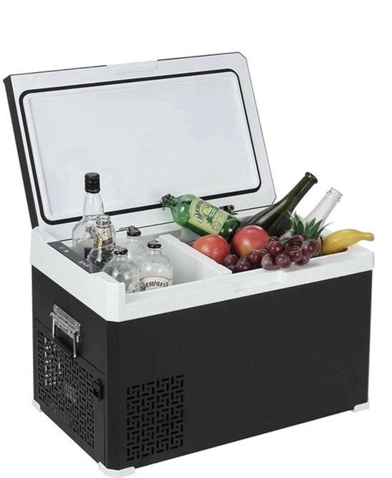 Auto Koelkast - Koelbox - Mini Koelkast - Draagbare - Mini Fridge - 30L - 12/24V - 110-240V - Brede Spanning, Ideaal voor Reizen, Kamperen en Outdoor
