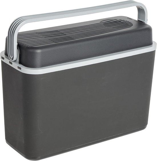 Auto Koelkast - Mobiele Koeler - Onderweg Koelen - Energiezuinig Model - 25 Liter - Zwart