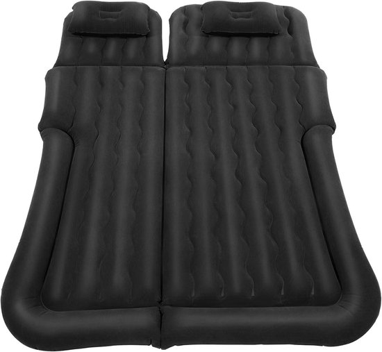 Auto Luchtbed - Kampeeraccessoire - Reizen en Kamperen - Snel Opblaasbaar - 170 x 120 cm - Zwart