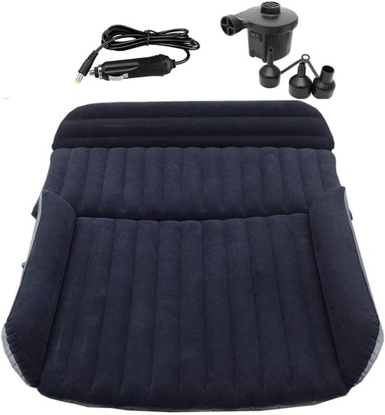 Auto Luchtbed voor Achterbank & Kofferbak – Comfortabel Opblaasbaar Matras voor Camping, Roadtrips en Outdoor Gebruik van Merkloos