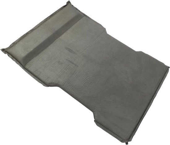 Auto Luchtmatras - Kampeerbed Achterbank - Reizen en Kamperen - Automatisch Opblaasbaar - 180x130x5 cm - Grijs