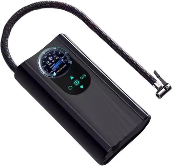 Auto Luchtpomp - Draagbare Elektrische Band Pomp - Luchtpomp Digitale Display - 12V, Auto Luchtpomp - Draagbare Elektrische Band Pomp - Luchtpomp Digitale Display - Autoband Inflator - Luchtcompressor - Motorfietsen - Fietsen