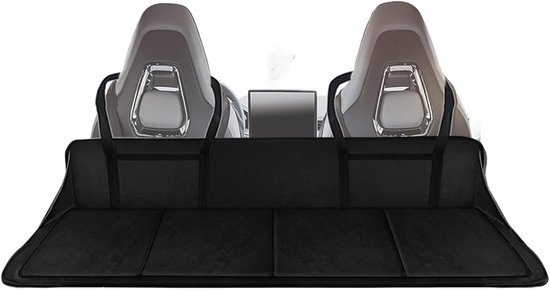 Auto Slaapmatras - Voertuig Bed - Kamperen Reizen - Draagbaar Ontwerp - 42 x 128 cm - Zwart
