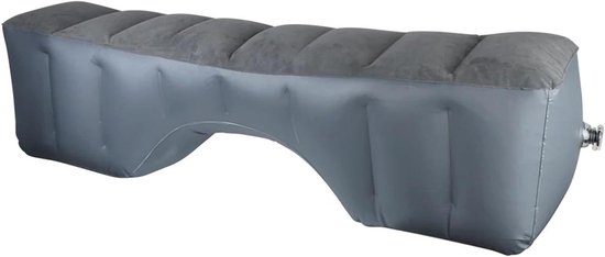 Autobed Opblaasbaar - Reis Luchtbed - Kamperen en Reizen - Vult Achterbank Opening - 130cm Lengte - Zwart