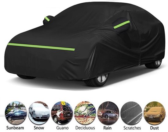 Autohoes voor buiten - autohoes autobeschermhoes - autohoes waterdicht voor buiten - SUVhoes Buitenkant Bescherming Oxford Doek Anti - 510x190x145cm van Merkloos