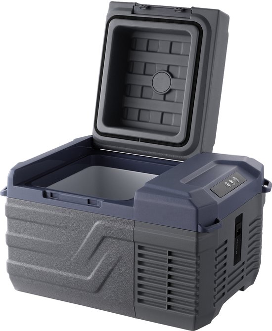 Autokoelkast, Draagbare 12-Volt Koelkast, 12-Liter Vriezer met ééN Zone, -4℉-68℉ Verstelbaar, 12/24 V Dc En 100-240 V Ac Compressor Koelbox voor Buitenavonturen, Kamperen En Campers van Koolatron