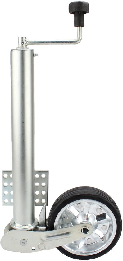 Automatisch Neuswiel 60mm | 250 kg | versterkt wiel | universele bevestigingsplaat