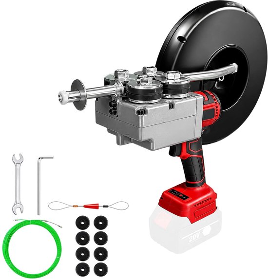 Automatische elektrische draadtrekker, 20 m, krachtig