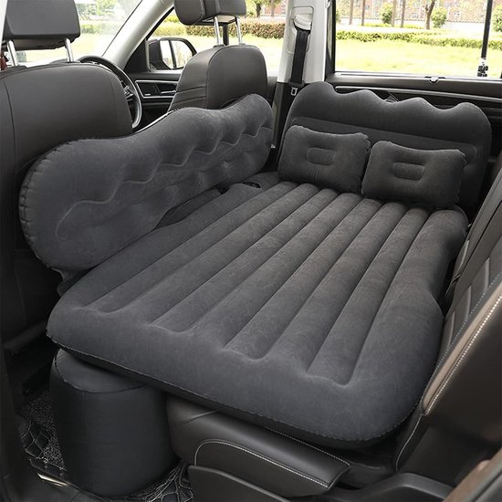 Automatische Matras - Luchtbed Auto - Reizen Comfort - Ingebouwde Pomp - 1 kg - Zwart