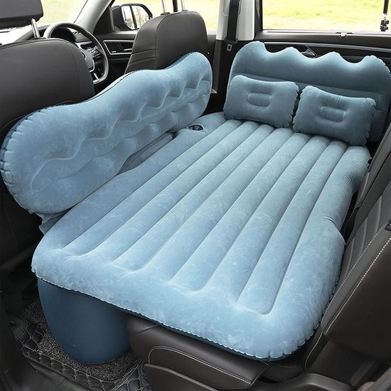 Automatras Auto - Luchtbed Auto - Comfortabel Slapen - Waterdicht Lichtgewicht - 1 x 1 x 1 cm - Zwart
