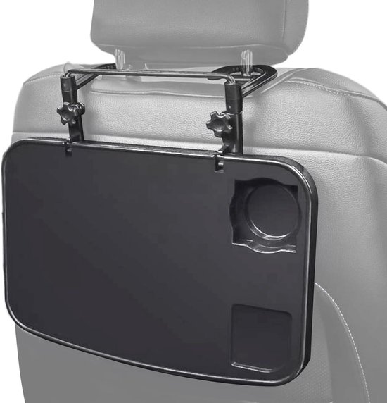 Autotafel Opvouwbaar - Reistafel Auto - Eten Schrijven - Ruime Werkplek - 35 cm - Meerkleurig