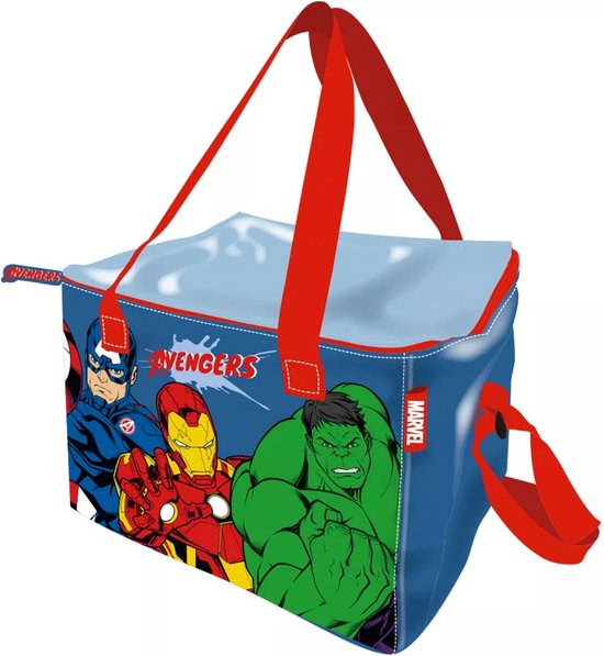 Avengers koeltas - thermo - lunchtas - thermosnacktas - Marvel - 22,5 x 15 x 16,5 cm van Marvel