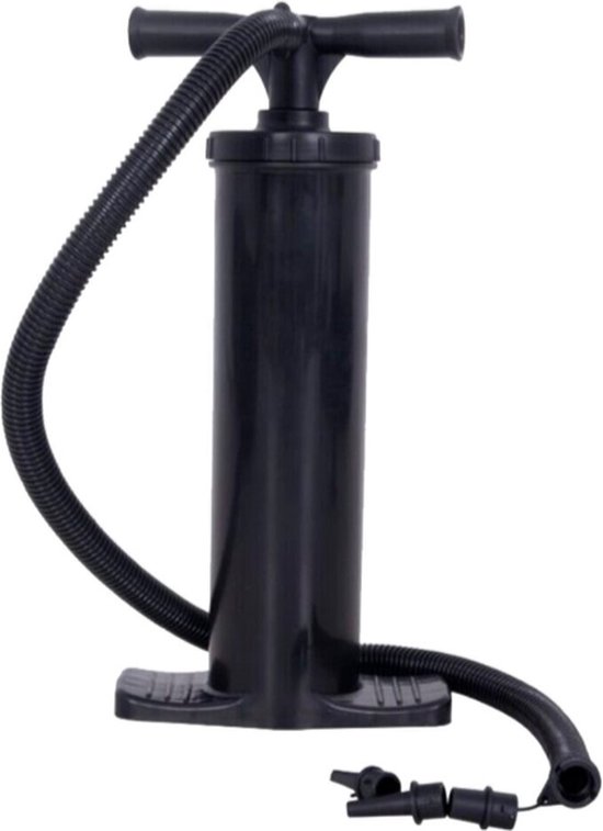 Avenli Double Action Pump - Luchtbedden pompen - Zwart van Merkloos