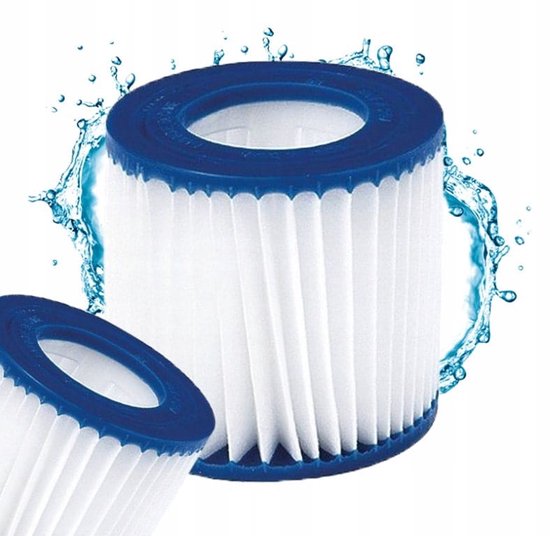 Avenli Typ 1 - Filter voor Zwembadpompen - 1136l/h - Biało-niebieski - S