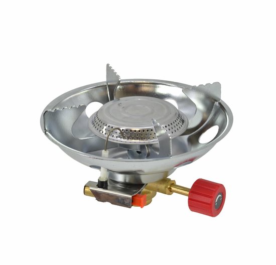 Awtools AW13879 - Campingkooktoestel - Piezo-elektrische Ontsteking - Stalen Constructie - Makkelijk Draagbaar