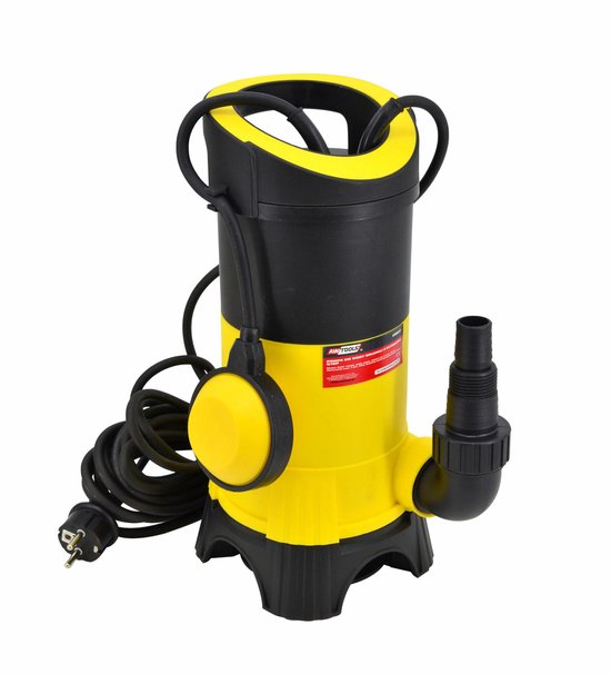 Awtools AW85023 - Dompelpomp voor Vuil Water - 1100W - Vlotterschakelaar van Merkloos