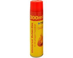 B-Camping Aansteker gas - 300 ml - butaan gasfles - navulling - voor kooktoestellen/aanstekers van Benson