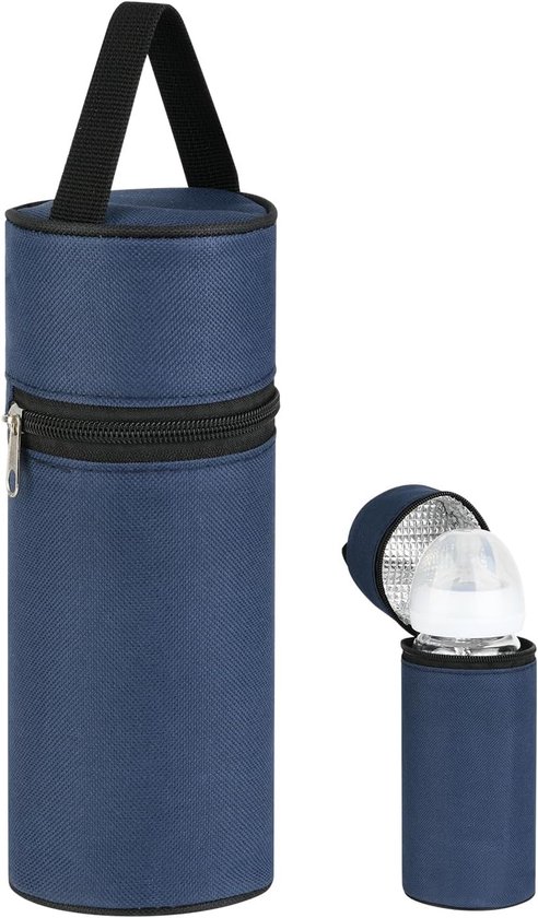 Baby Bottle Cooler Bag - Insulated Baby Bottle Tote - Houdt Melk Uren Koud - Draagtas Met Handvat - Voor Flessen Van 2 Tot 9 Oz - Inclusief Één Tas - Ideaal Voor Dagopvang En Reizen van Merkloos