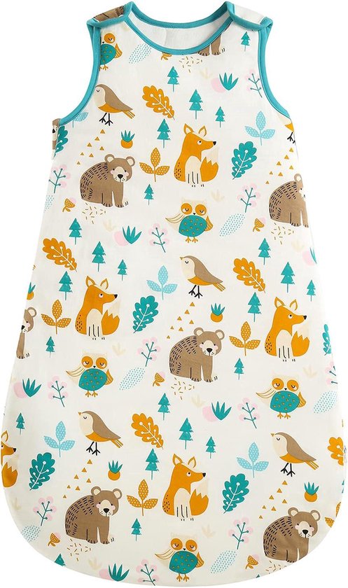 Babywinterslaapzak 2,5 TOG - 100% katoen - geschikt voor het hele jaar door van Little Dutch