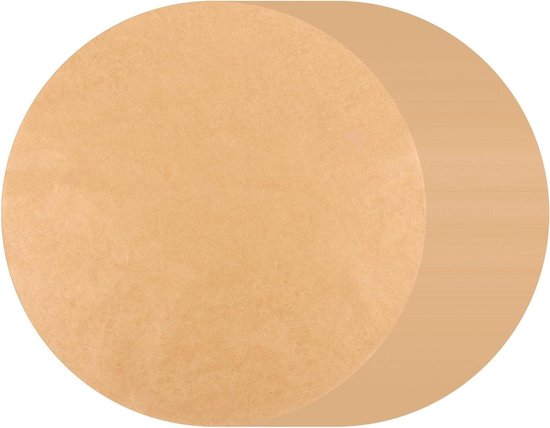 Bakpapier op maat gesneden Ø 33 cm - 200 stuks rond duurzame bakfolie voor cake BBQ bakken - hamburgers dessert kamperen voor beginners van Foogy.
