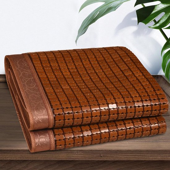 Bamboe Bedmat - Koel Laken - Zomer Slapen - Natuurlijk Ademend - 200x220cm - Natuurlijk