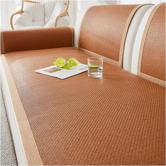 Bamboe Koelmat - Zomer Bankkussen - Koelmat mat - Bamboe Mat - Natuurlijk Bamboe - Ademend - Comfort - Koel Slapen - Opvouwbaar - voor bank, bij het raam, op de eetkamerstoel - 70x150cm