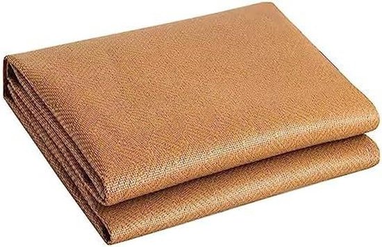 Bamboe Rotan Mat - Liggend Matras - Ontspannen Binnen Buiten - Milieuvriendelijk Zomer Tapijt - 100 x 190 cm - Natuurlijk