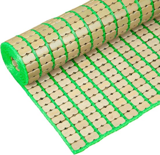 Bamboe Slaapmat - Koelmat Zomer - Koel Slapen - Natuurlijk Bamboe Materiaal - 70x150cm - Natuurlijk