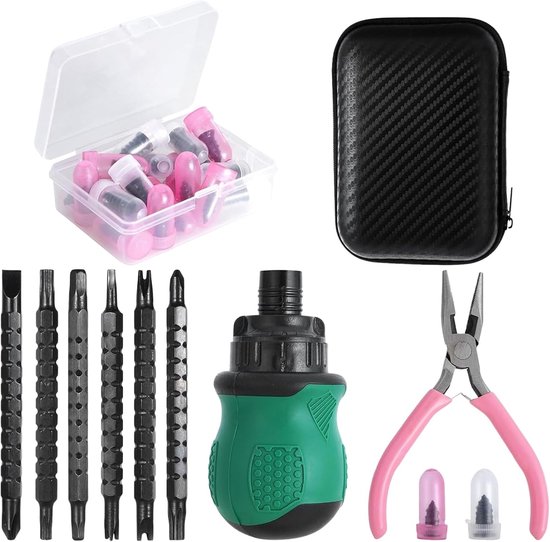 Band Reparatie Schroeven - Lekreparatie Kit - Voertuig Onderhoud - Stevig en Duurzaam - 15 x 12 x 9 cm