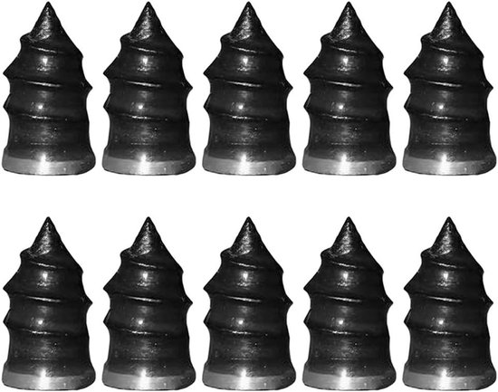Band Reparatie Set - Lekkage Herstel - Voertuig Onderhoud - Zelfsluitend Ontwerp - 10 Stuks - Zwart
