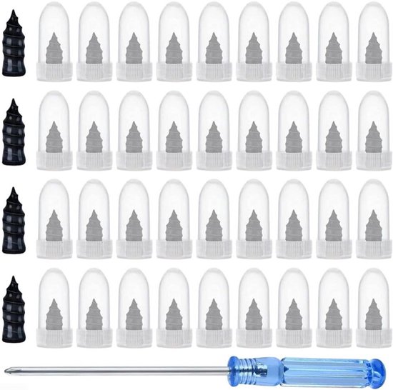 Band Reparatie Set - Rubberen Schroeven - Onderweg Repareren - Sterke Afdichting - 2 Maten - Blauw