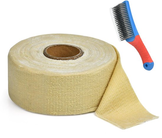 bandage, anti-corrosieband, 50 mm x 10 m, corrosiewerende tape, voor grondverbindingen, aardband, metaal, elektrische buitenondergrondbuis (50 mm x 10 m)