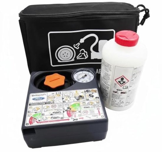 Banden Punctie Reparatie Set met Compressor en Sealant voor Mobiele Reparatie van Merkloos