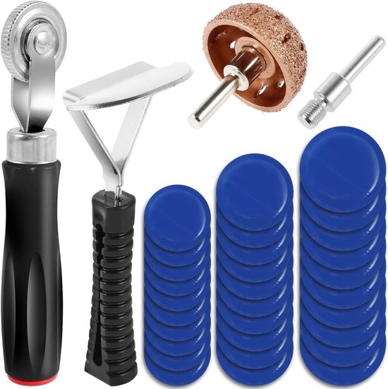 Banden Reparatie Kit - Lekke Band Herstel - Auto Onderhoud - Verdikt Rubber - 3 Maten - Gemengde Kleur