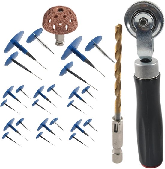 Banden Reparatie Kit - Prik Reparatie - Voertuig Onderhoud - Universeel Toepasbaar - 24+3 Delig - Niet Gespecificeerd