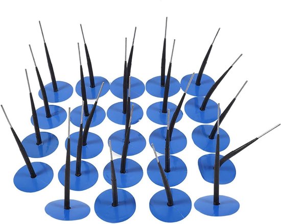 Banden Reparatie Kit - Tubeless Plugs - Band Lekken Dichten - Professionele 4.5mm Stekkers - 24 Stuks - Blauw