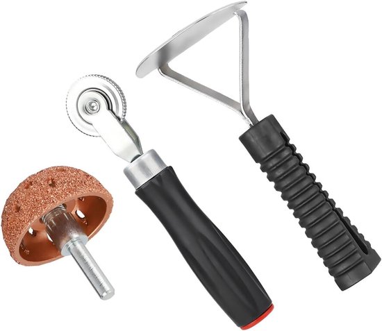 Banden Reparatie Set - Band Plak Set - Band Lek Dichten - Wolfraam Staal Wielen - 42 mm Slijpkop - Grijs