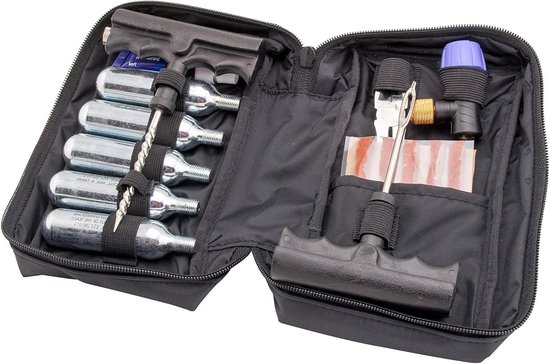 Banden Reparatie Set - Tubeless Banden Reparatie - Onderweg Herstellen - Compact & Draagbaar van Merkloos