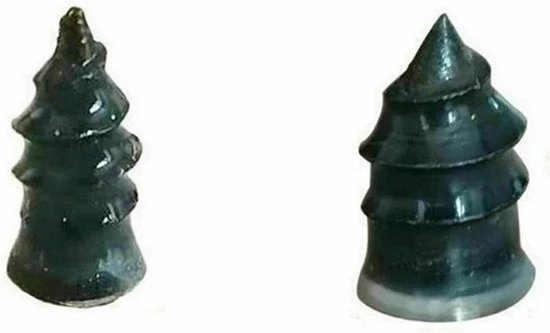 Bandenreparatie Kit - Lekke Band Herstel - Noodreparatie Onderweg - Zelfklevende Rubberen Nagels - 20 Stuks - Zwart