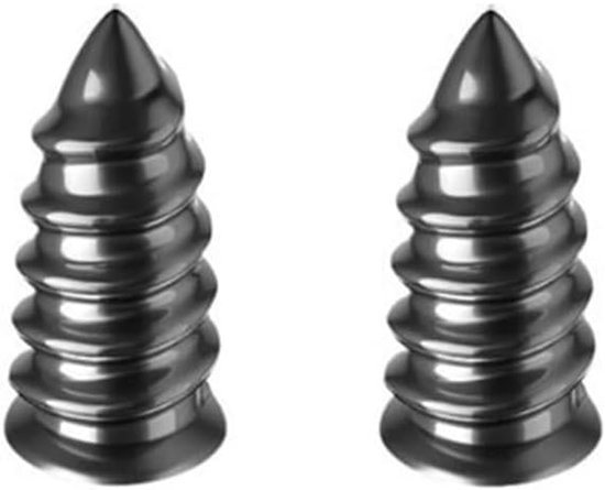 Bandenreparatie Kit - Lekke Band Reparatie - Noodreparatie Onderweg - Zelftappende Schroefnagels - 80 Stuks - Zwart