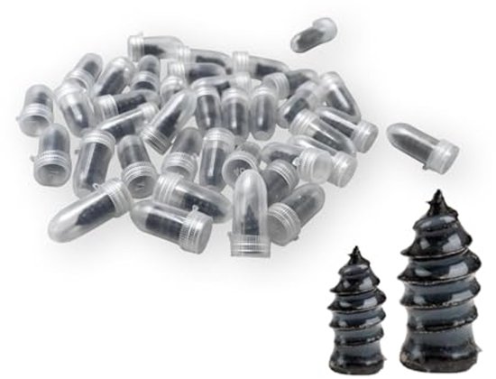 Bandenreparatie Nagels - 40 Stuks Rubberen Punctie Reparatieset voor Auto, Motor en ATV van Merkloos