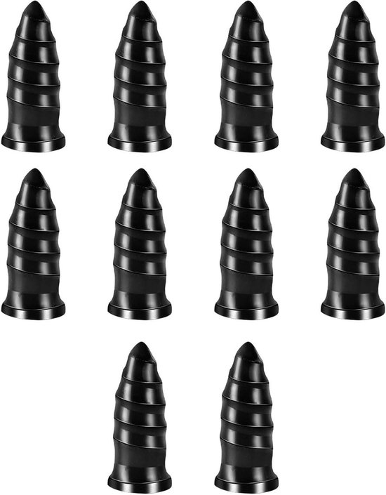 Bandenreparatie Nagels - Lek Reparatie Set - Snel Banden Herstellen - Dikke Natuurlijke Materiaal - 10 Stuks - Zwart