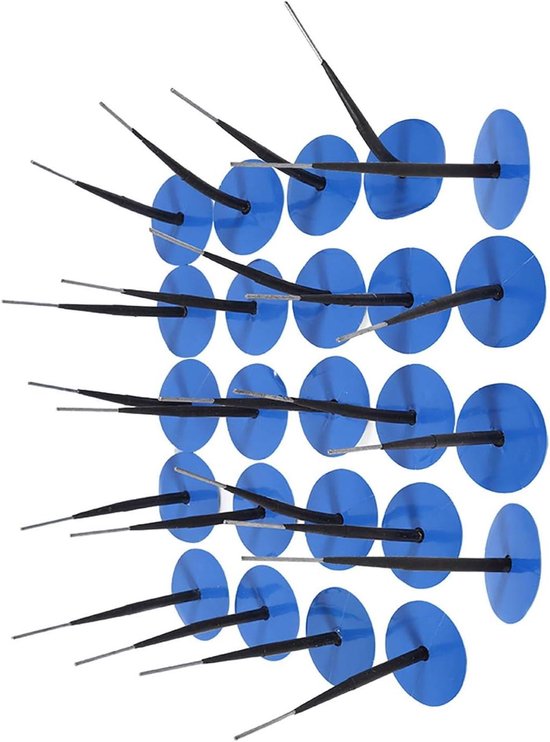 Bandenreparatie Patchset - Lekke Band Herstel - Bandengaten Dichten - Professionele Kwaliteit Rubber - 48 stuks - Blauw