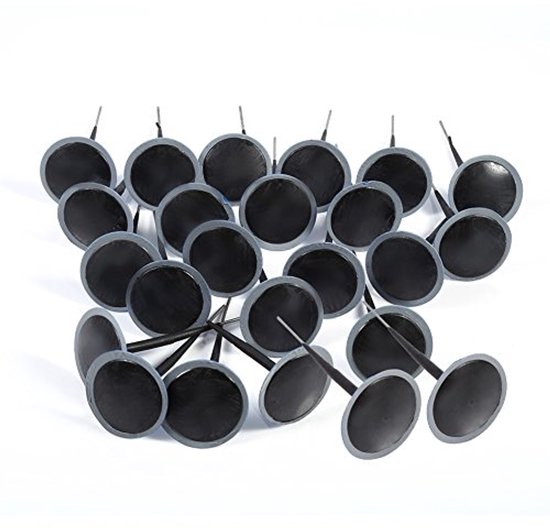Bandenreparatieset 24 Stuks - 6mm Paddestoel Patch Reparatiesysteem van Merkloos