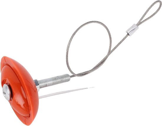 Bandenreparatieset - Lekke Band Herstel - Noodreparatie Onderweg - Scheur tot 4.5cm - 11 x 9 x 1 cm - Oranje